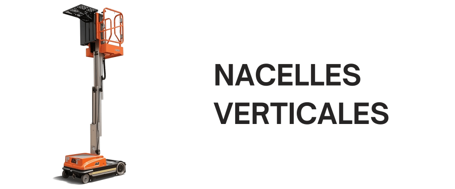 Location nacelle verticale pour travaux en hauteur au Maroc